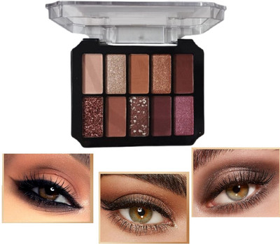 Neycare soft and smooth color shade new eyeshadow palette pack of 1 12 g(multi color)