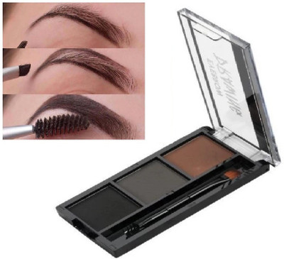 Latixmat 3 COLOUR EYEBROW POWDER WITH BRUSH 3.6 g(MULTICOLOR)