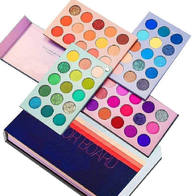 MR. HUDA Trendy 60 Shades Color Board Eyeshadow Palette - Matte And Glitters Eye Shadow 120 g(Multicolor)