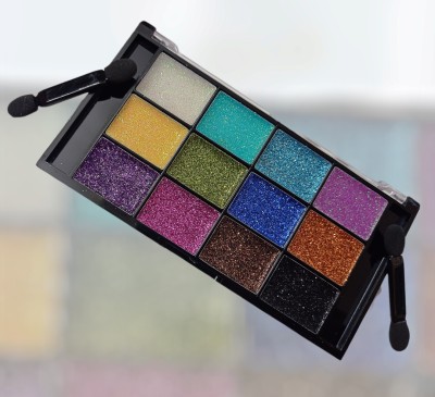 tanvi27 MULTI COLOR CREAMY GILLITER PALLET EYE SHADOW 10 g(MULTI COLOR)