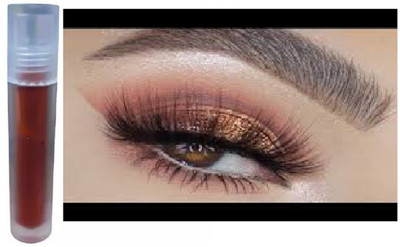 Luipui copper color liquid eyeshadow makeup 7 ml(copper)