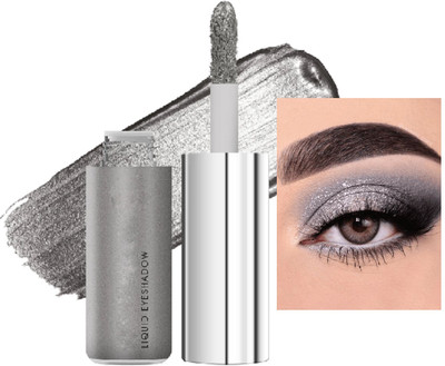 THTC Metallic Eyeshadow, Quick-Drying, Long-Lasting04 7 ml(silver)