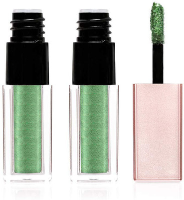 ADJD Combo Metallic Liquid Eyeshadow Eyeshadow with Radiant Shimmer Finish Green 8 g(Green)
