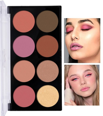 GABBU Matte blusher palette + face make up blusher palette 20 g(MULTICOLOR)