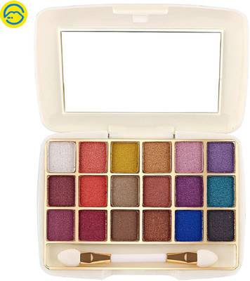 MARS 18 Color Eyeshadow Palette, Highly Pigmented, Long-Lasting Matte & Shimmer Shade 12 g(Shade-02)