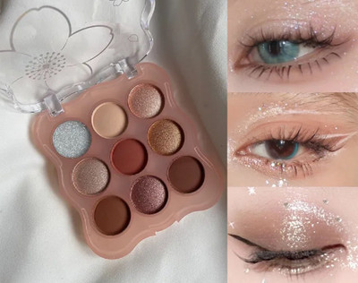 REIMICHI Eye Shadow Palette with shimmer and matte 13 g(multi color)
