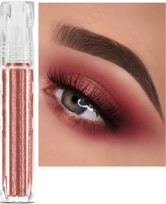 REIMICHI New Liquid Eyeshadow Highly Pigmented Eyeshadow Metallic Finish 5 ml(Rose gold)