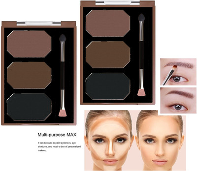 Emijun Smudgeproof Multi Use Eye makeup Drawing palette 18 g(MULTI COLOR)