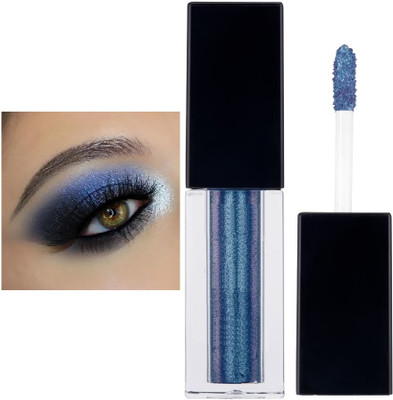 BLUEMERMAID HIGH PIGMENT SHIMMERY LIQUID BLUE COLOR EYE SHADOW 4 ml(BLUE)