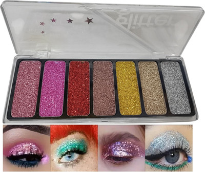 luzimaisa Best Korean Shimmer Glitter Eyeshadow Palette 11.26 g(multicolor)