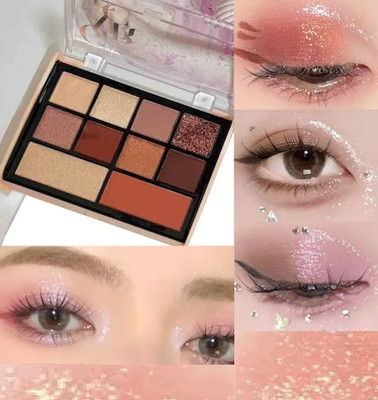 Emijun makeup matte and shimmer combo eyeshadow combo palette shade 01 12 g(multicolor)