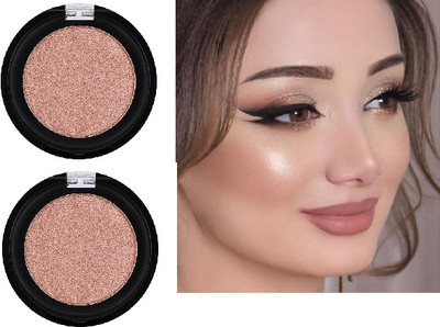 ADJD Combo Shimmery Finish Exposed 5D Eyeshadow Highly Pigmented Rose gold 10 g(Rose gold)