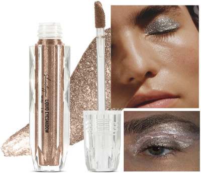 Yuency Liquid Eyeshadow Smudge proof, Long-lasting 2 ml(Oxidised Silver)