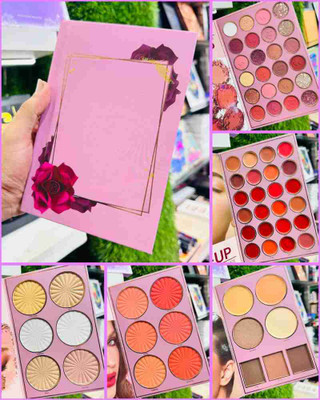 AFFLANO 5-in-1 Makeup Book Palette 60 g(Multicolor)