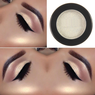 Latixmat Professional Matte Shimmer High Pigmented Eye Shadow Waterproof Blendable 5 g(Creamy White)