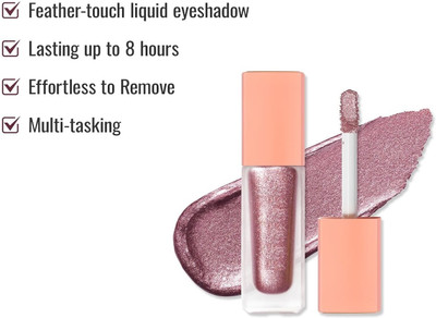 USBK Gel-Based Formula For One-Swipe Eye shadow 4 g(PINK)