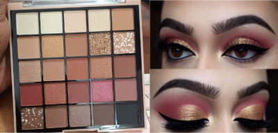 REIMICHI MATTE FINISH & SHIMMER FINISH BLENDABLE EYESHADOW PALETTE 13.5 ml(MULITI COLOUR)