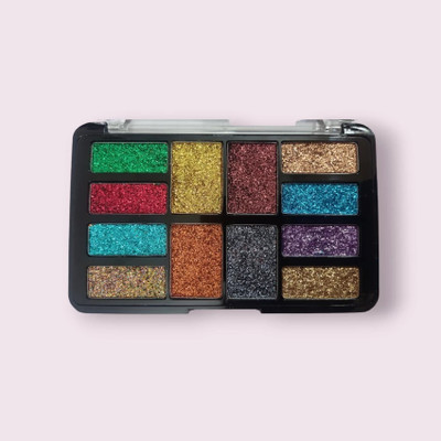 CATERINACHIARA Highly Pigmented Eyeshadow Matte & Shimmer Finish Perfection Eyeshadow Palette 18 g(Multi color)