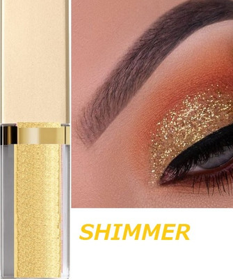GFSU - GO FOR SOMETHING UNIQUE Liquid Golden EYE SHADOW Non-Transfer Metallic Liquid Eyeshadow 4 g(SHIMMER GOLD)