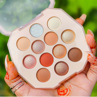 GABBU Eyeshadow Palette |Highly Pigmented Eyeshadow |Matte & Shimmer Finish01 9 g(mult color)
