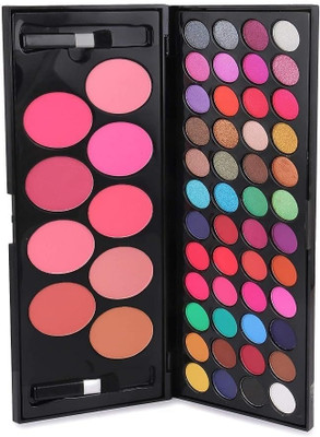 Rsentera 48 Color Eyeshadow Palette Glitter Eye Shadow Waterproof Long Lasting Make Up 100 g(Multicolor)