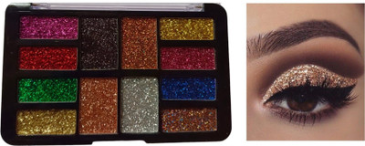 Latixmat shimmer and glitter eyeshadow palette 18 g(MULTICOLOR)