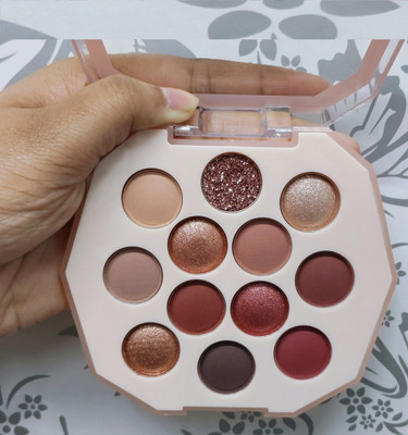 luzimaisa Perfect 12 Shade Colors Eyeshadow Palette 9 g(Multicolor)