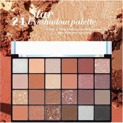 nn NEW COLOR SHADE BEST MULTI COLOR EYESHADOW PALETTE PACK OF 1 18 g(multi color)