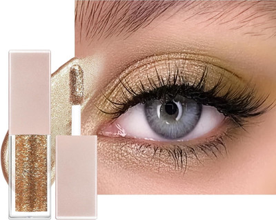 USBK Metallic Liquid Eyeshadow | Metallic Liquid Eyeshadow | 4 g(GOLD)