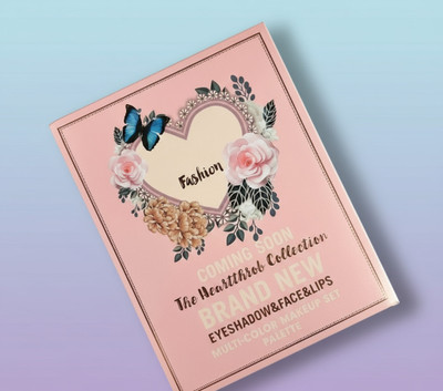 Gleam Soul Dreamlight Look Multi-Shade Eyeshadow & Blush Book 450 g(Multi colour)