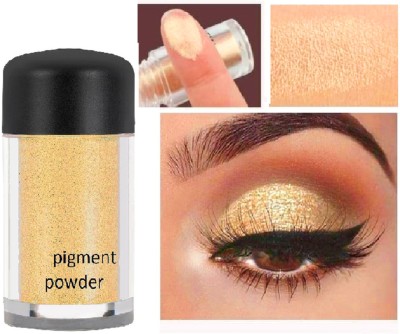 Latixmat Dazzling Pigment Eyeshadow Glitter Powder 3.8 g(Gold)