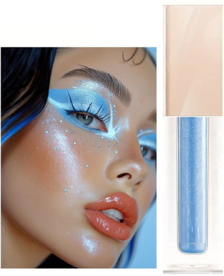 Latixmat Smudge Proof Shimmer Glitter Liquid Eyeshadow 4 g(Soft Blue)