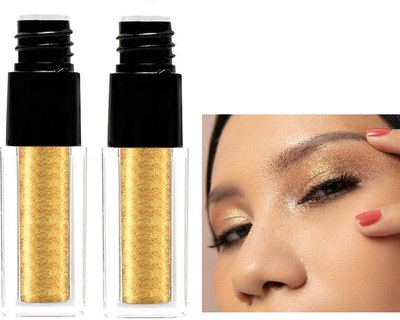 ADJD Combo Highly Pigmented Eyeshadow With Radiant Shimmer Finish Gold 8 g(gold)