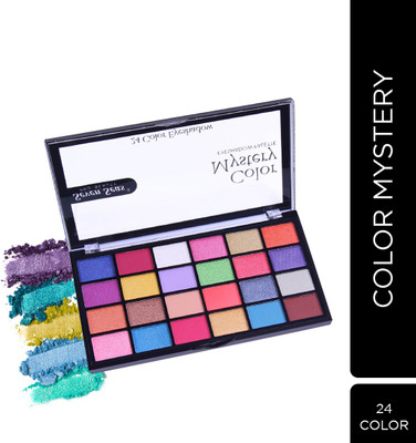 Seven Seas Color Mystery Eye Shadow Palette 24 Colors 24.4 g(Skin)
