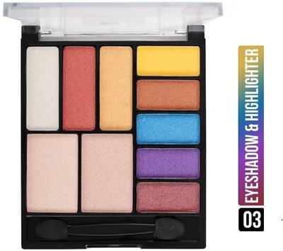 Emijun BEST MULTICOLOR LONG LASTING EYE SHADOW PALETTE 16 g(Multi color)