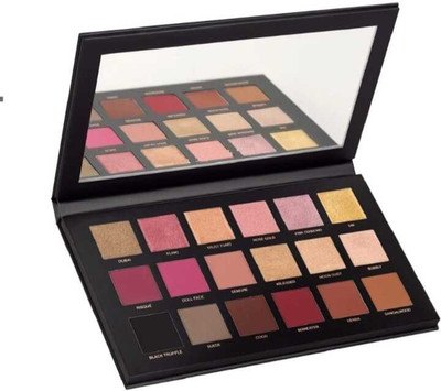 GLOW IT Color Icon 18 Colors Rose Gold Remastered Beauty EyeShadow Palette Eye Shadow 18 g(Multicolor)