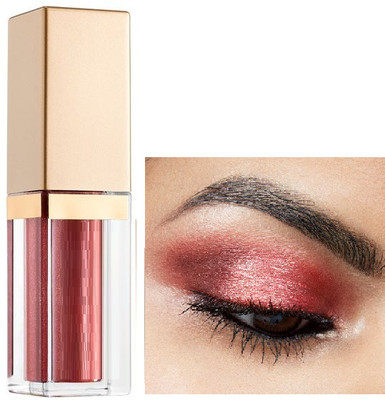 ADJD Metallic Liquid Eyeshadow Eyeshadow with Radiant Shimmer Finish Peach pink 4 g(Peach pink)