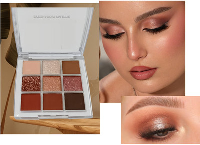 GABBU Good Eyeshadow Palette, Highly Pigmented Long Wearing And Easily Blendable 13.5 g(muliti color)