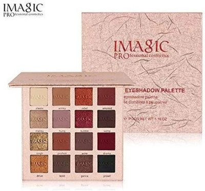 IMagic Charm 16 Color Eyeshadow Palette 30 g(MultiColor)