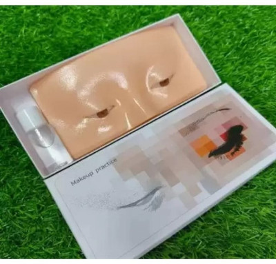 GLOW FIRST Makeup Practice Face Board, face dummy for makeup practice , for Makeup 3 g(SKIN)