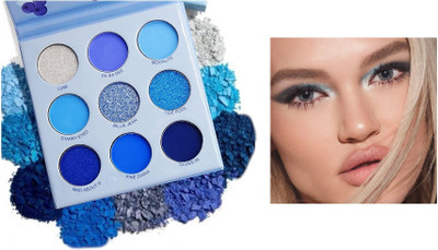 Libline Highly Pigmented Waterproof Matte Shimmer Eyeshadow Palette 9 g(MUTICOLOR)