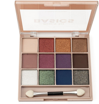 MARS 12 Shades Back to Basics Eyeshadow palette 14.4 g(Shade-01)