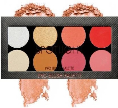 banira blusher contour & highlighter combo palette face highlighter and blusher palette 15 g(Multicolor)