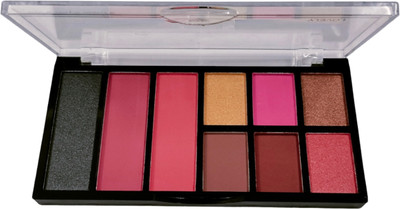 MYEONG Highly Pigmented 12 Multi Shades Eyeshadow Palette 12 g(MULTI COLOR)