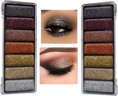 MYEONG party wear eyeshadow combo 22.52 g(Multicolor)