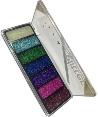 Luipui 7 shaded multi color eyeshadow palette 11.26 ml(multicolor)