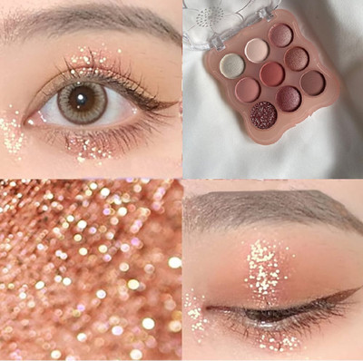 GABBU Long lasting and High Pigment Silky Powder Eye Shadow 13 g(multi color)
