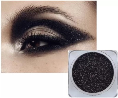 DARYUE Multi Purpose Black shimmery glitter 4 g(Black)