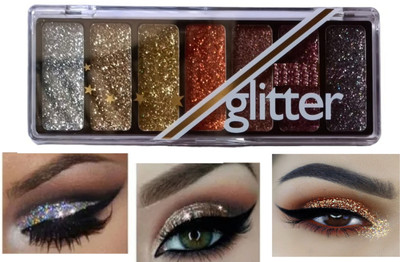 tanvi27 Eye makeup Eyeshadow Palette Multicolor 11.26 g(MULTI COLOR)