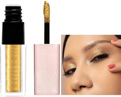 ADJD Highly Pigmented Eyeshadow With Radiant Shimmer Finish Gold 4 g(gold)